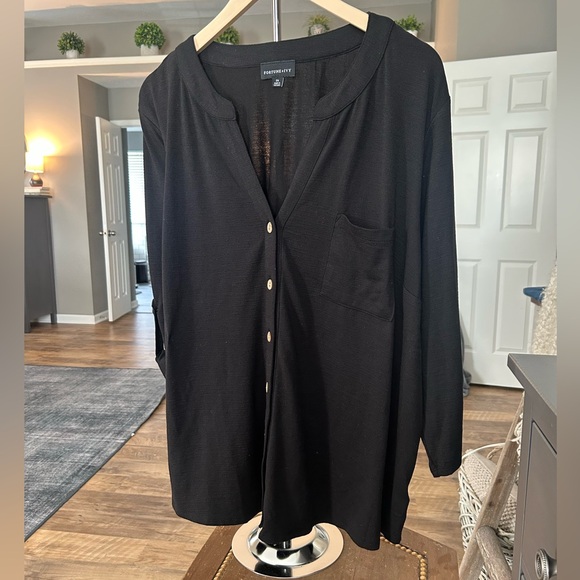 STRETCHY BUTTON DOWN - Picture 2 of 5